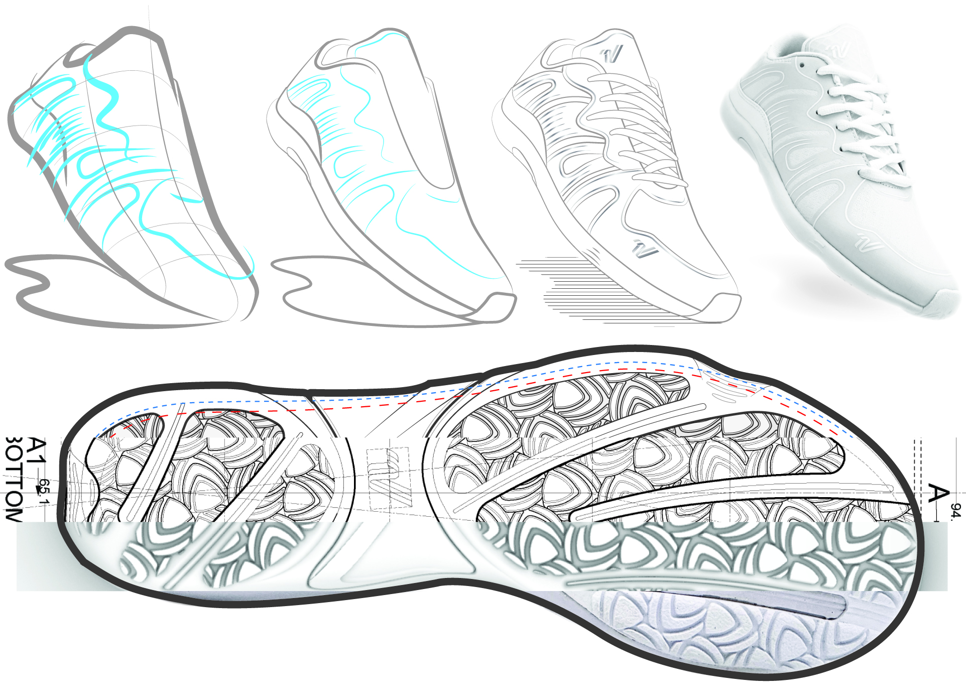 Sneaker concept design