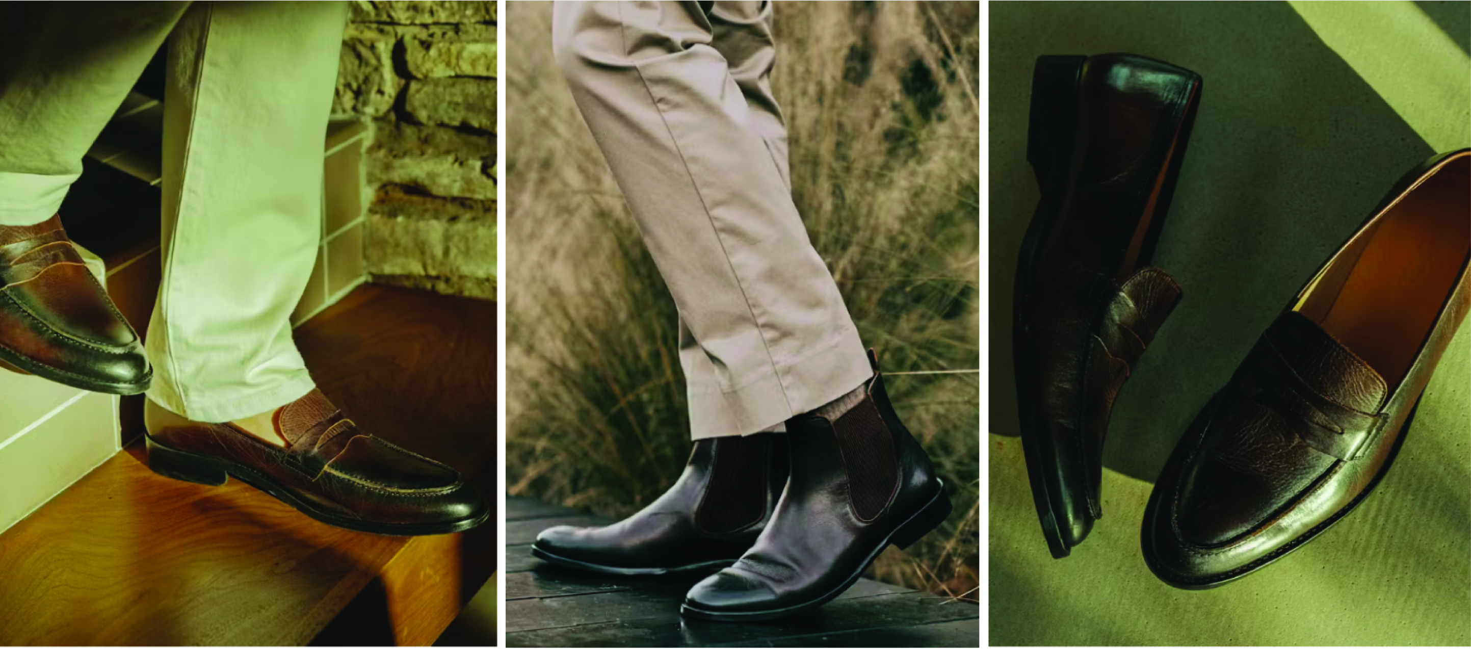 Picture of loafers and men's boots